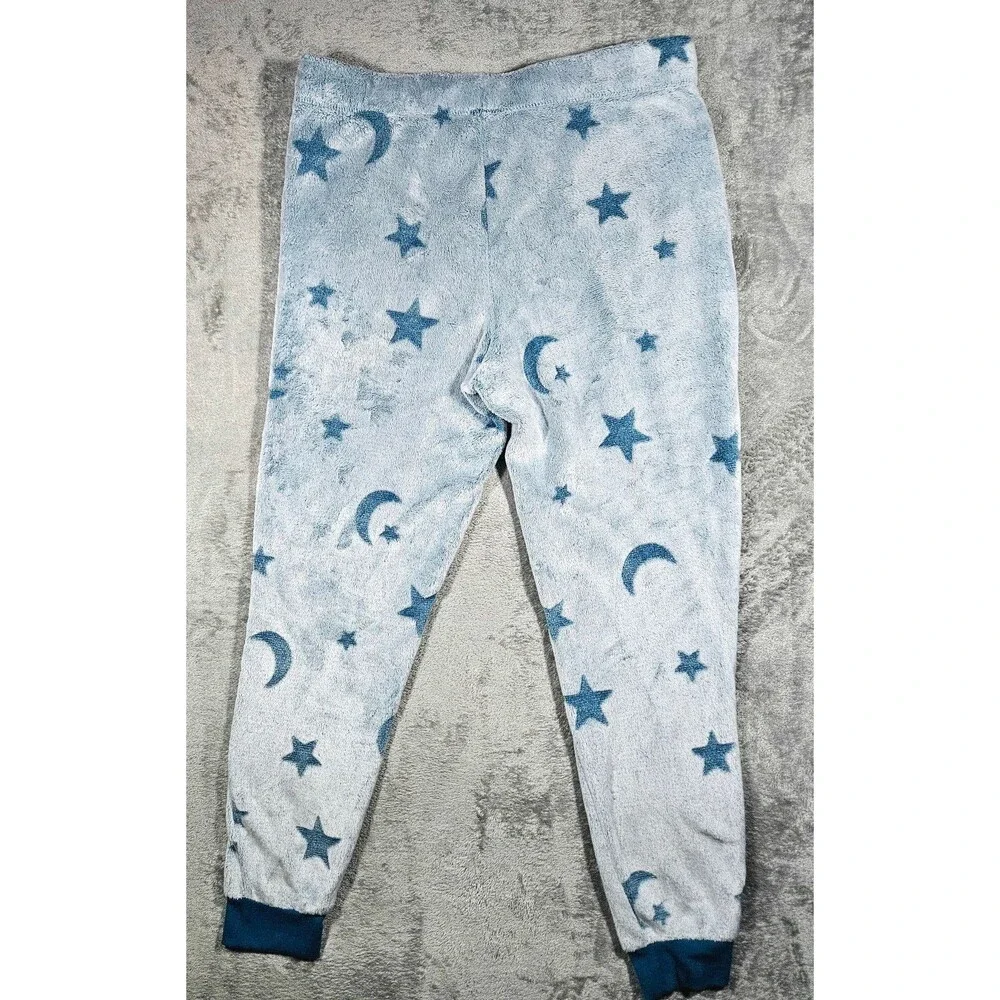 Joyspun Women's Blue Star Pajama Pants Sz L 12-14 - Picture 3 of 8